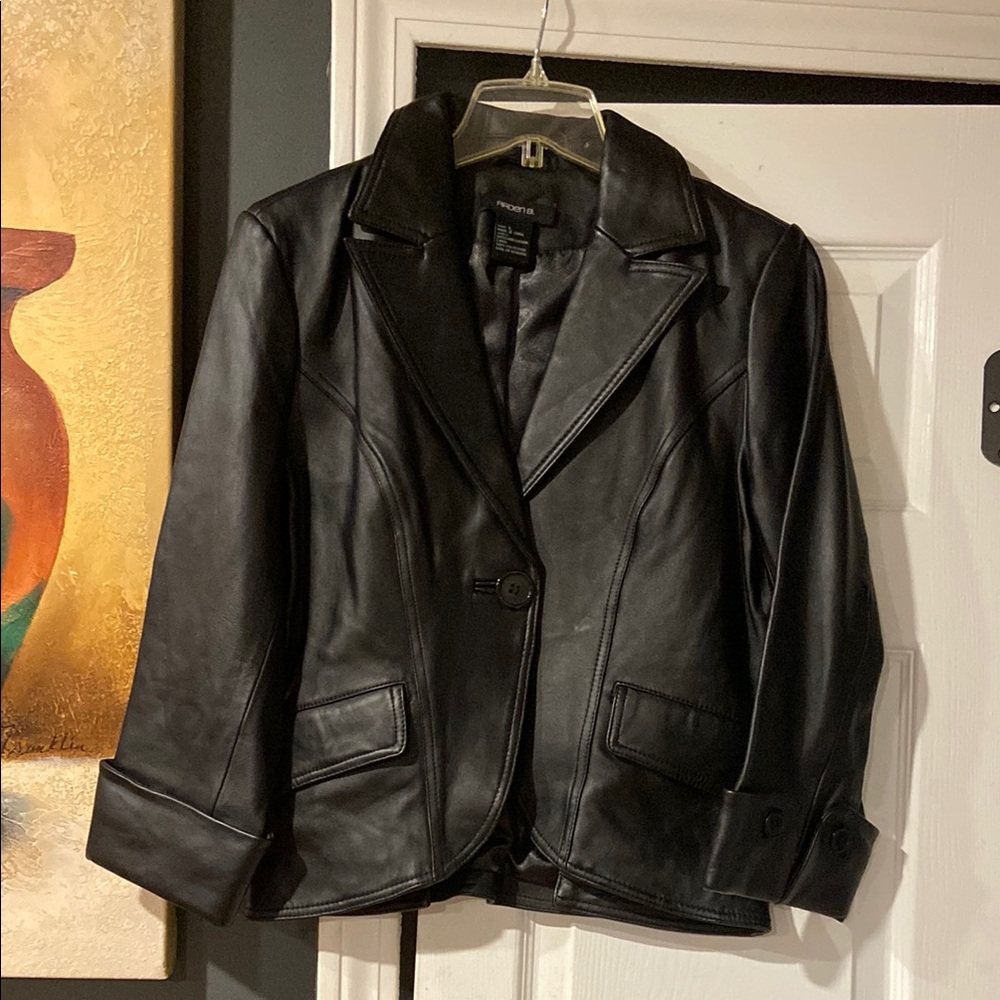 Arden B Leather jackets never worn